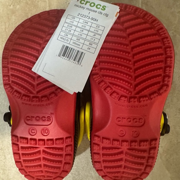 Crocs Mickey Mouse Clogs - Picture 11 of 11